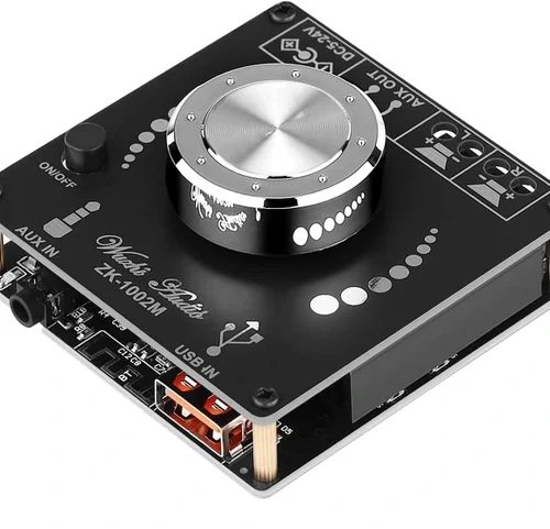 ماژول آمپلی فایر بلوتوثی مدل ZK-1002M ظرفیت ۲x۱۰۰ وات