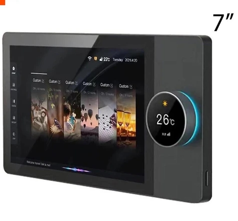 پنل صوتی 7 اینچ 8 خروجی هاب زیگبی